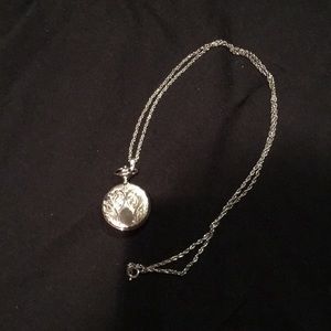 Vintage Colibri Necklace Watch